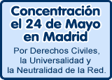 Concentración por nuestros derechos