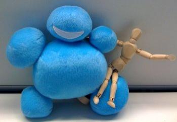 Woody y BidoBido haciendo migas