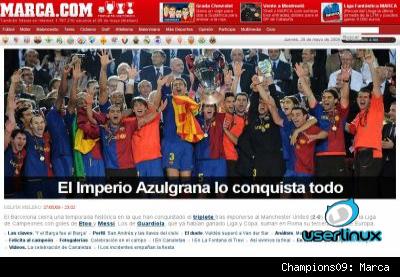 Marca, Champions 2009