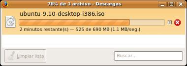 Descargando Ubuntu 9.10 Karmic Koala